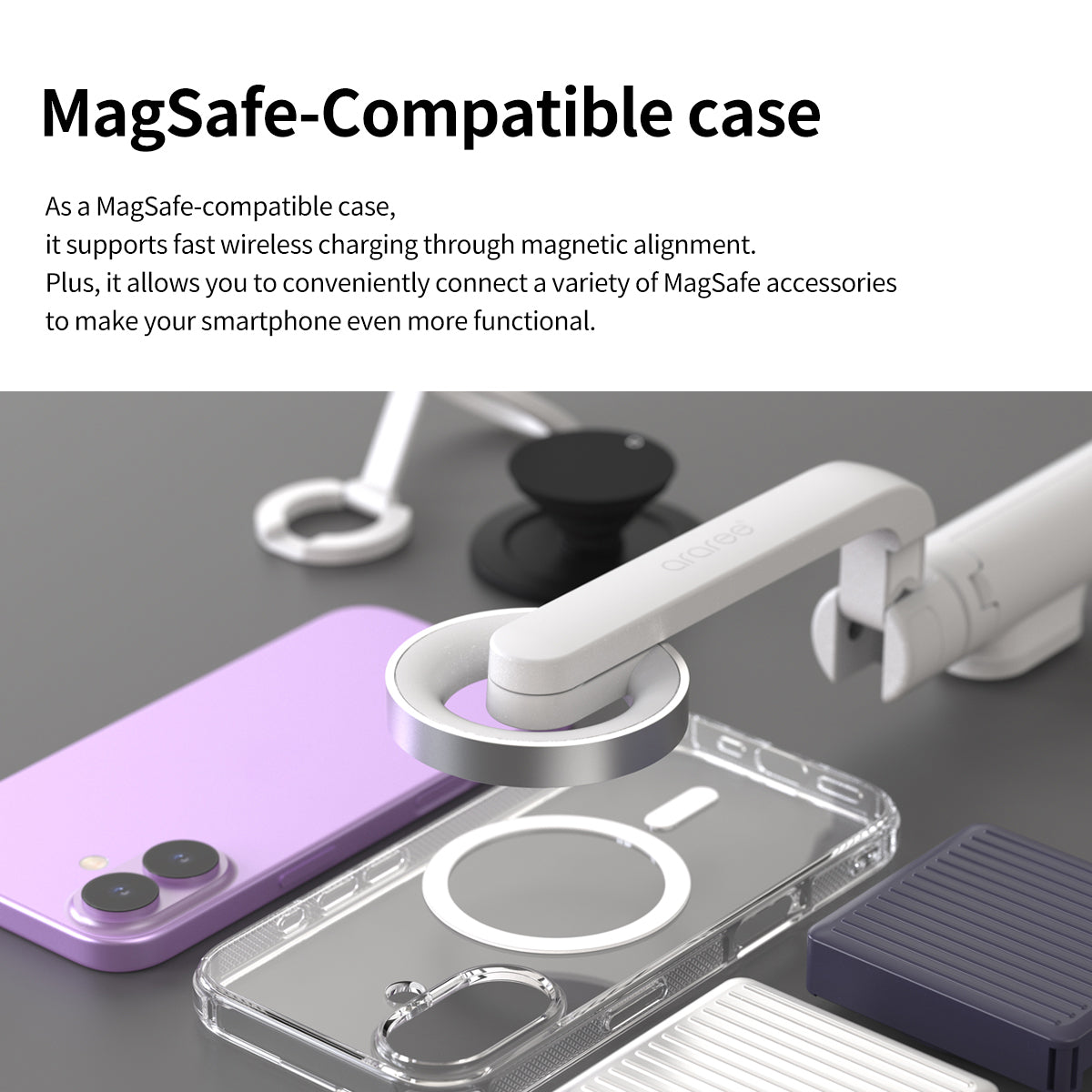 Araree Flexield M เคสใสพรีเมียม สำหรับ iPhone 17/ 17 AIR/ 17 Pro/ 17 Pro Max ดูดซับแรงกระแทกได้ดี