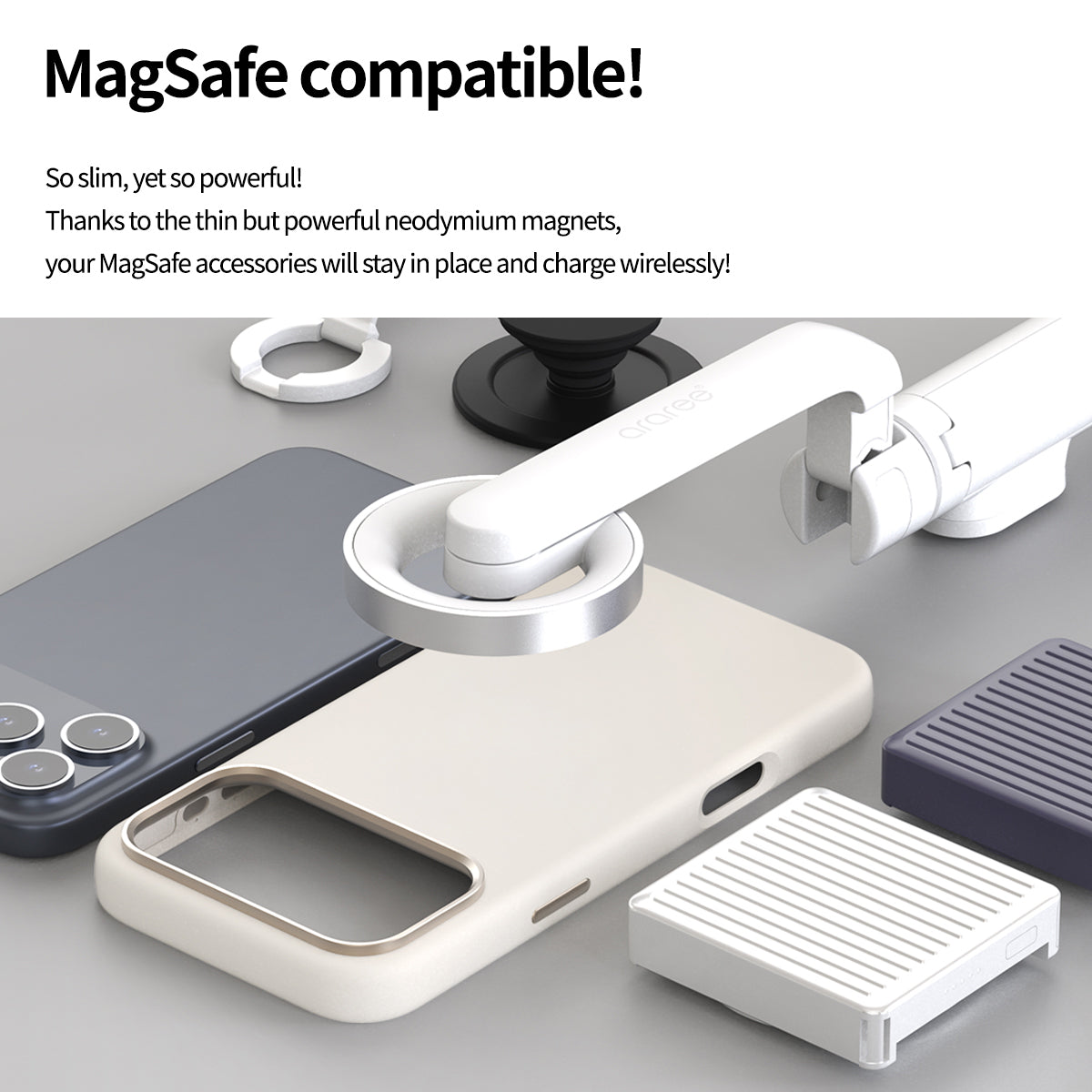 Araree Typo Skin M เคสเนื้อนุ่ม สำหรับ iPhone 17/ 17 Air/ 17 Pro/ 17 Pro Max สไตล์มินิมอล