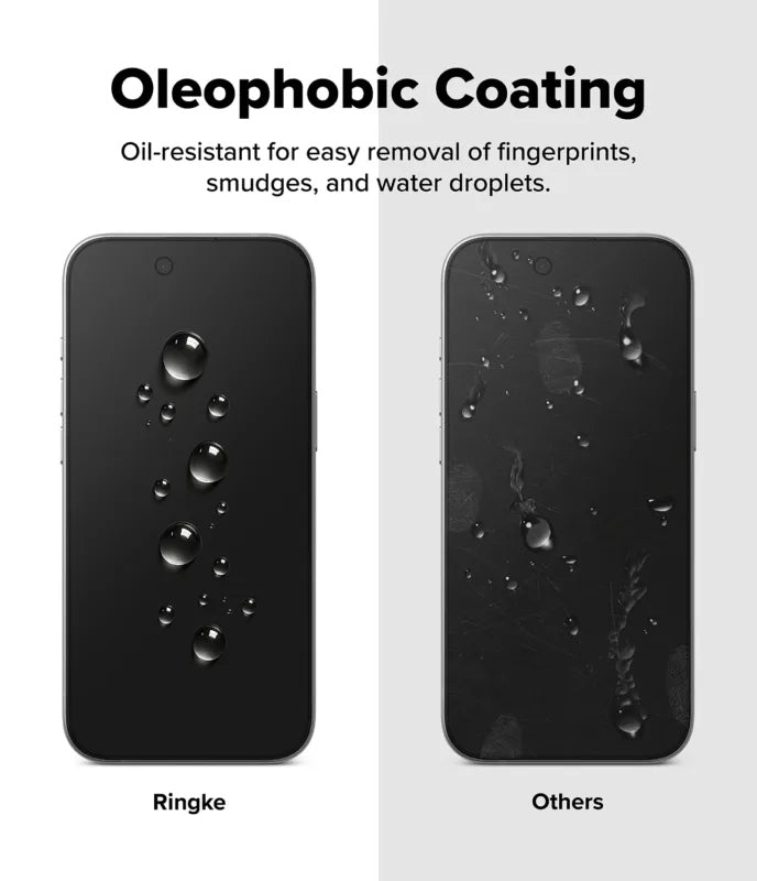 Ringke Easy Slide Privacy Temper Glass ฟิล์มกระจกสำหรับ iPhone 17 / 17 Air / 17 Pro / 17 Pro Max ฟิล์ม 2 แผ่นพร้อมอุปกรณ์ติดตั้ง