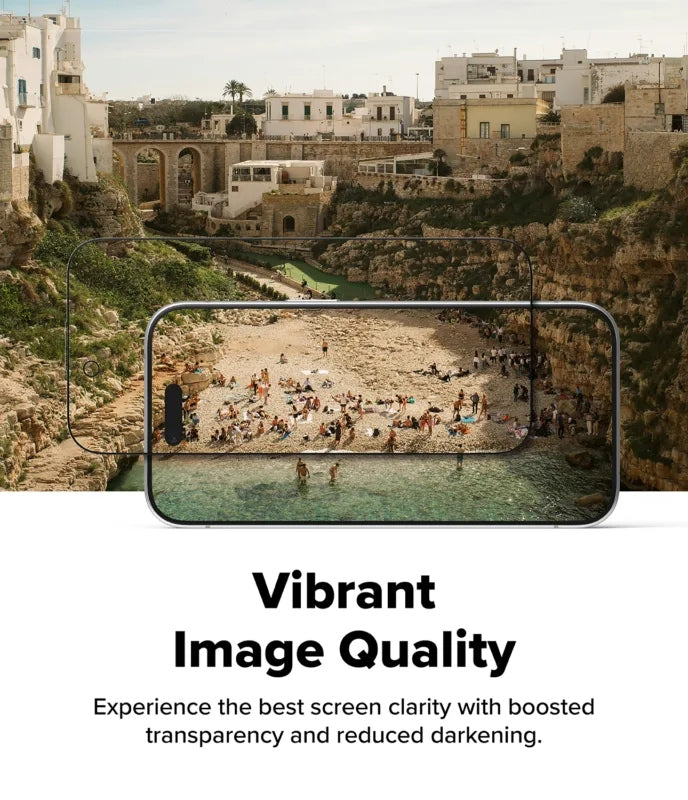 Ringke Easy Slide Privacy Temper Glass ฟิล์มกระจกสำหรับ iPhone 17 / 17 Air / 17 Pro / 17 Pro Max ฟิล์ม 2 แผ่นพร้อมอุปกรณ์ติดตั้ง