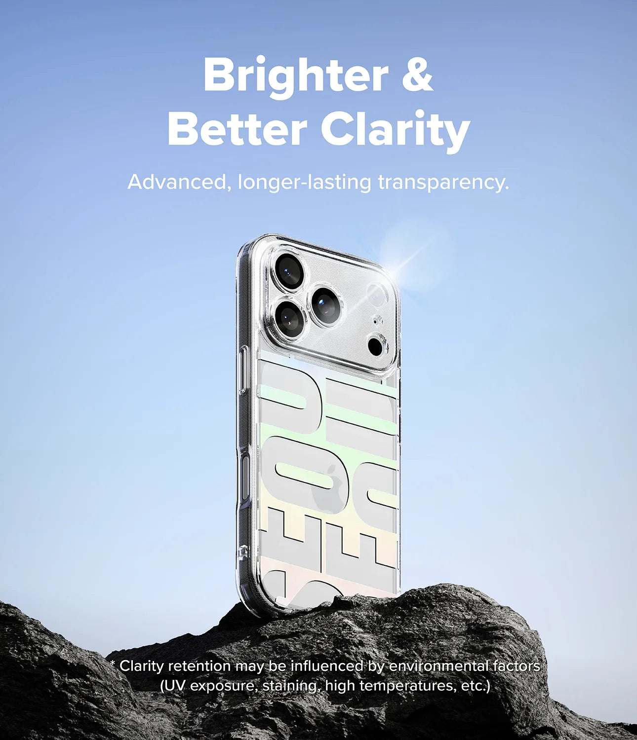 Ringke Fusion Design เคสกันกระแทกสำหรับ iPhone 17 / 17 Pro / 17 Pro Max เคสไฮบริดสีใสสไตล์มินิมอล