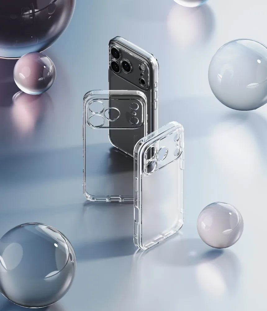 Ringke Fusion เคสใสกันกระแทกสำหรับ iPhone 17 / 17 Pro / 17 Pro Max TPU แข็งแรง คงความใสชัดเจน