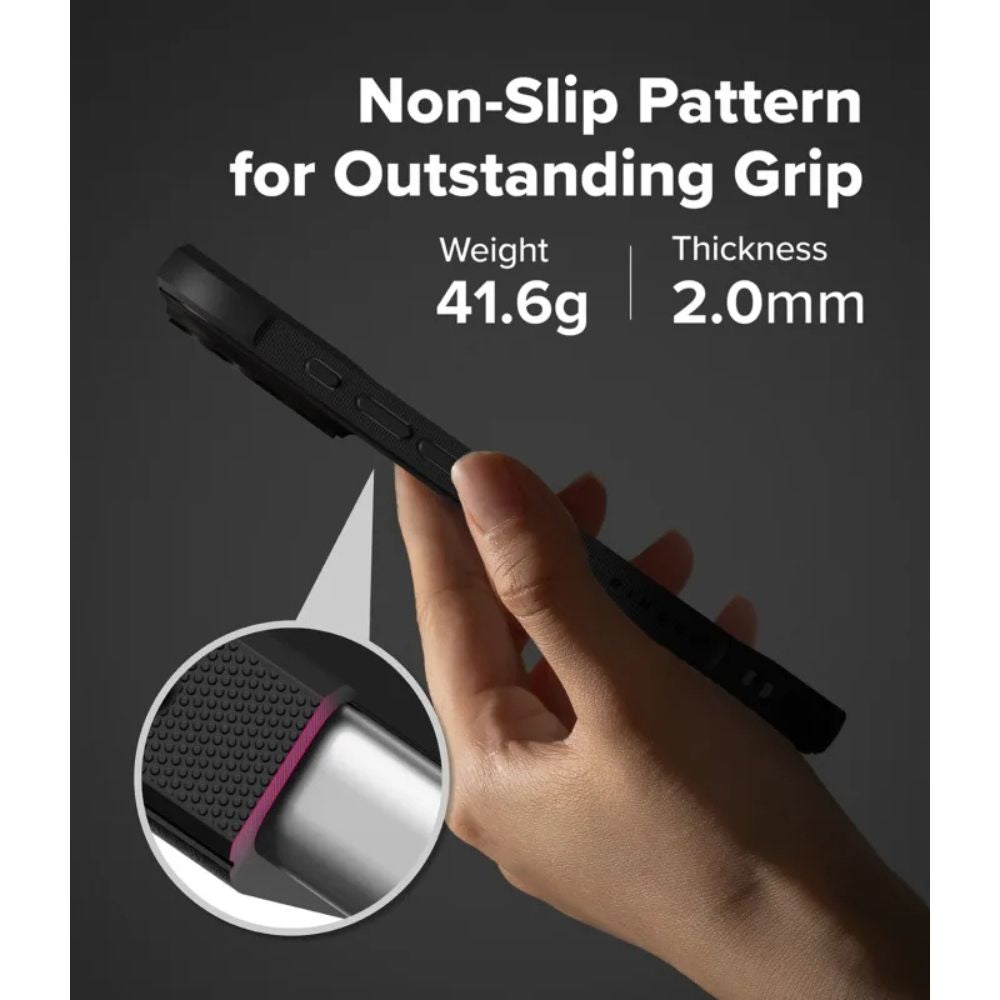 Ringke Rugged Gear (Magnetic) เคสกันกระแทกสำหรับ iPhone 17 Pro / 17 Pro Max (microdot) จับมั่นใจ ไม่ลื่น