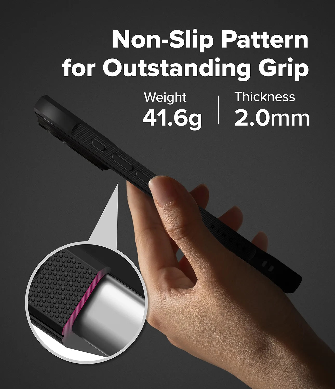 Ringke Onyx (Magnetic) เคสกันกระแทกสำหรับ iPhone 17 Pro / 17 Pro Max สัมผัสนุ่ม ไม่ทิ้งรอยนิ้วมือ