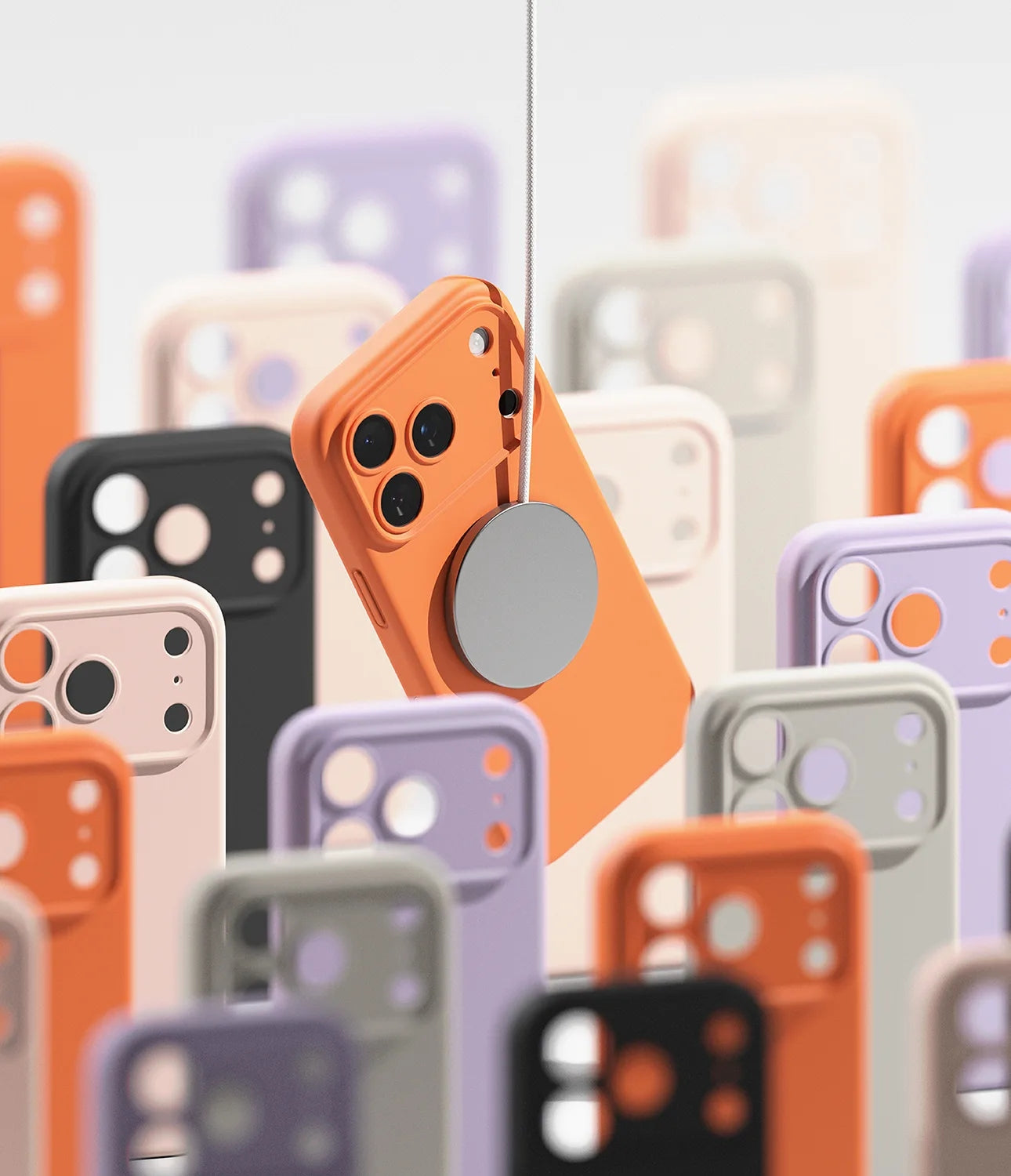 Ringke Silicone (Magnetic) เคสกันกระแทกสำหรับ iPhone 17 Pro / 17 Pro Max