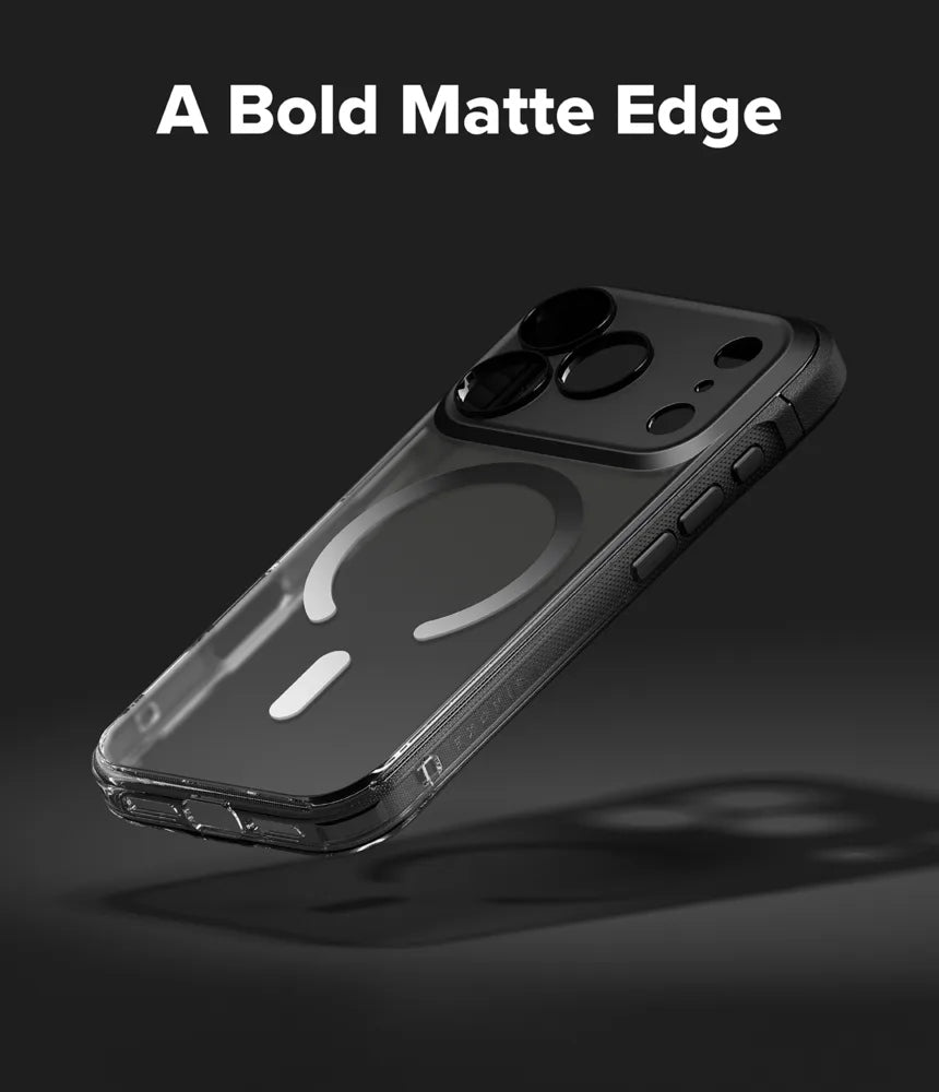 Ringke Fusion Bold (Magnetic) เคสกันกระแทกสำหรับ iPhone 17 Pro Max ดีไซน์ขอบทึบการป้องกันแข็งแกร่ง