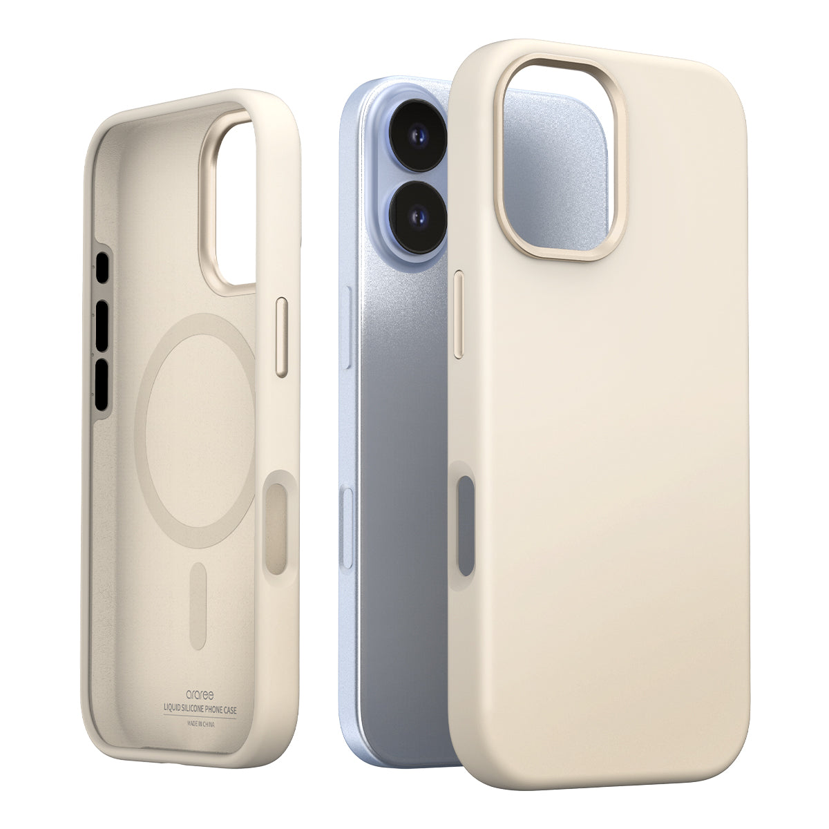 Araree Typo Skin M เคสเนื้อนุ่ม สำหรับ iPhone 17/ 17 Air/ 17 Pro/ 17 Pro Max สไตล์มินิมอล