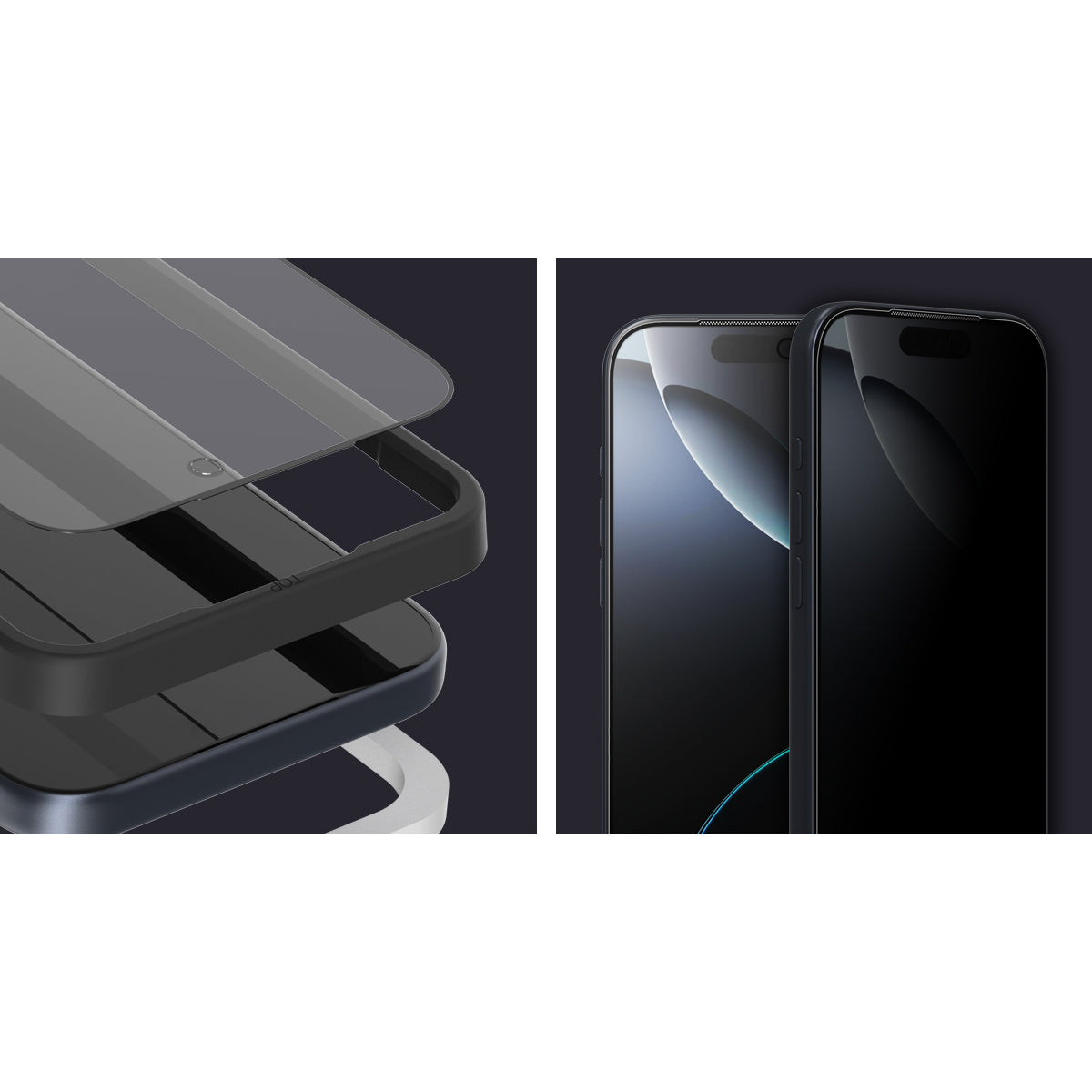 Araree Core Privacy ฟิล์มกระจกกันรอย สำหรับ iPhone 17/ 17 Air/ 17 Pro/ 17 Pro Max ป้องกันการมองเห็นด้านข้าง