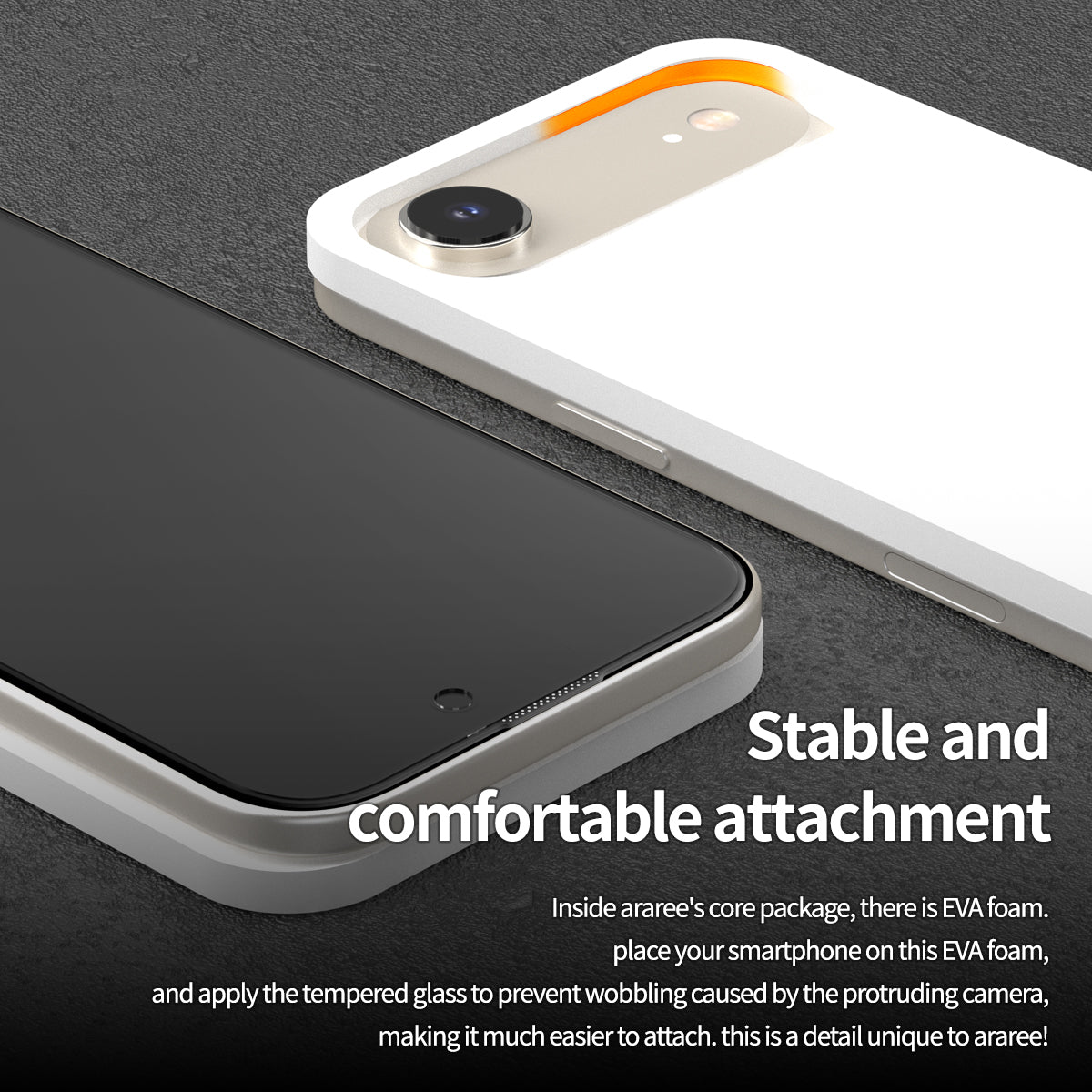 Araree Core Privacy ฟิล์มกระจกกันรอย สำหรับ iPhone 17/ 17 Air/ 17 Pro/ 17 Pro Max ป้องกันการมองเห็นด้านข้าง