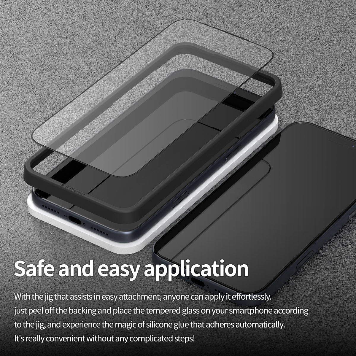 Araree Core Glass กระจกกันรอยหน้าจอ สำหรับ iPhone 17/ 17 Air/ 17 Pro/ 17 Pro Max ดีไซน์ไร้ขอบ