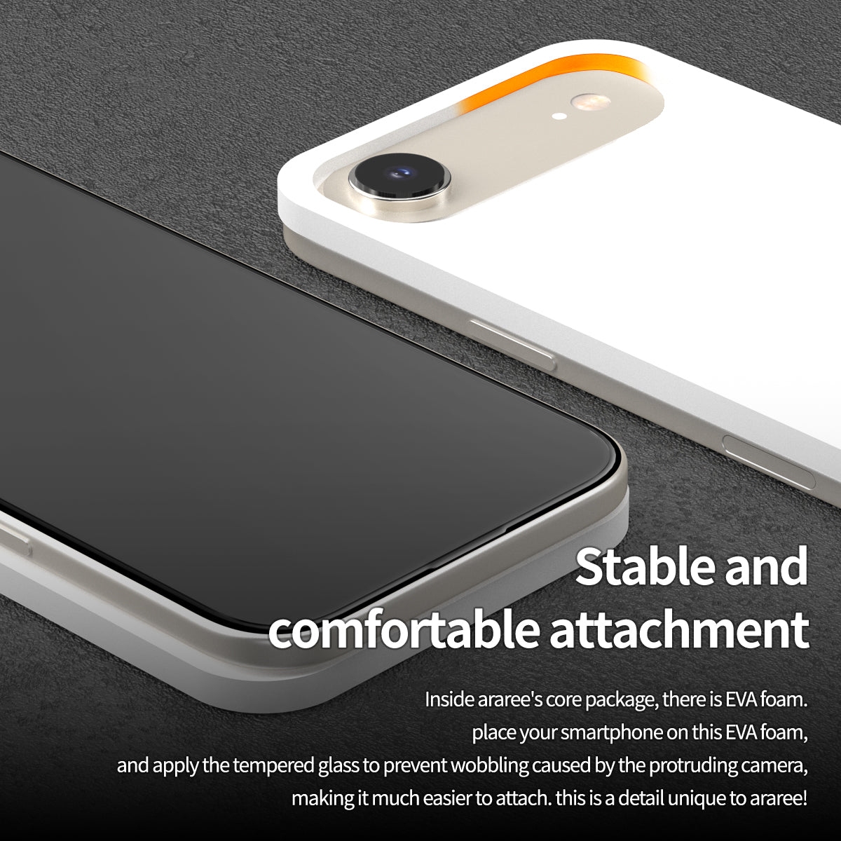 Araree Core Glass กระจกกันรอยหน้าจอ สำหรับ iPhone 17/ 17 Air/ 17 Pro/ 17 Pro Max ดีไซน์ไร้ขอบ