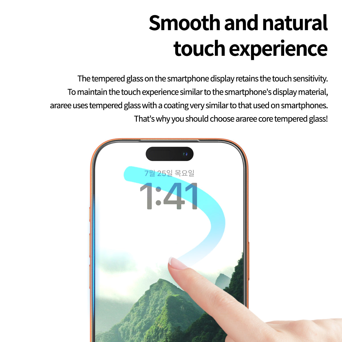 Araree Core Glass กระจกกันรอยหน้าจอ สำหรับ iPhone 17/ 17 Air/ 17 Pro/ 17 Pro Max ดีไซน์ไร้ขอบ