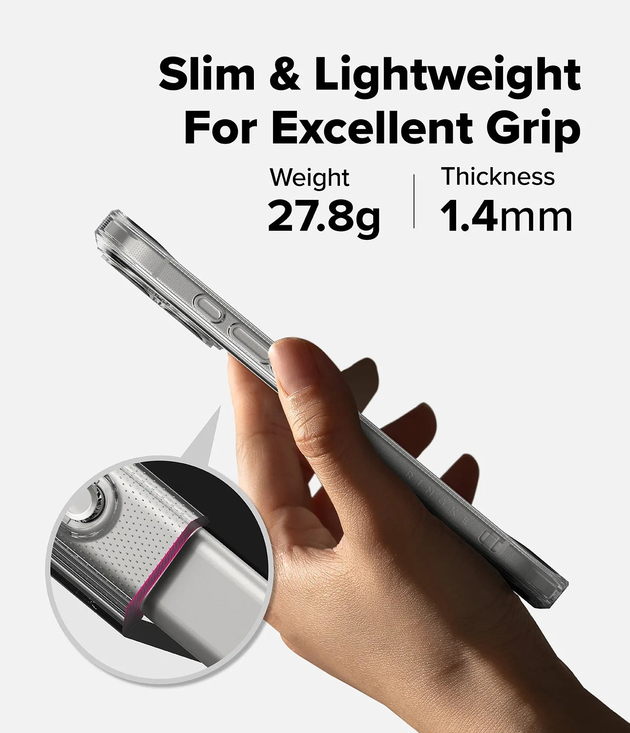 Ringke Fusion เคสใสกันกระแทกสำหรับ iPhone 17 / 17 Pro / 17 Pro Max TPU แข็งแรง คงความใสชัดเจน