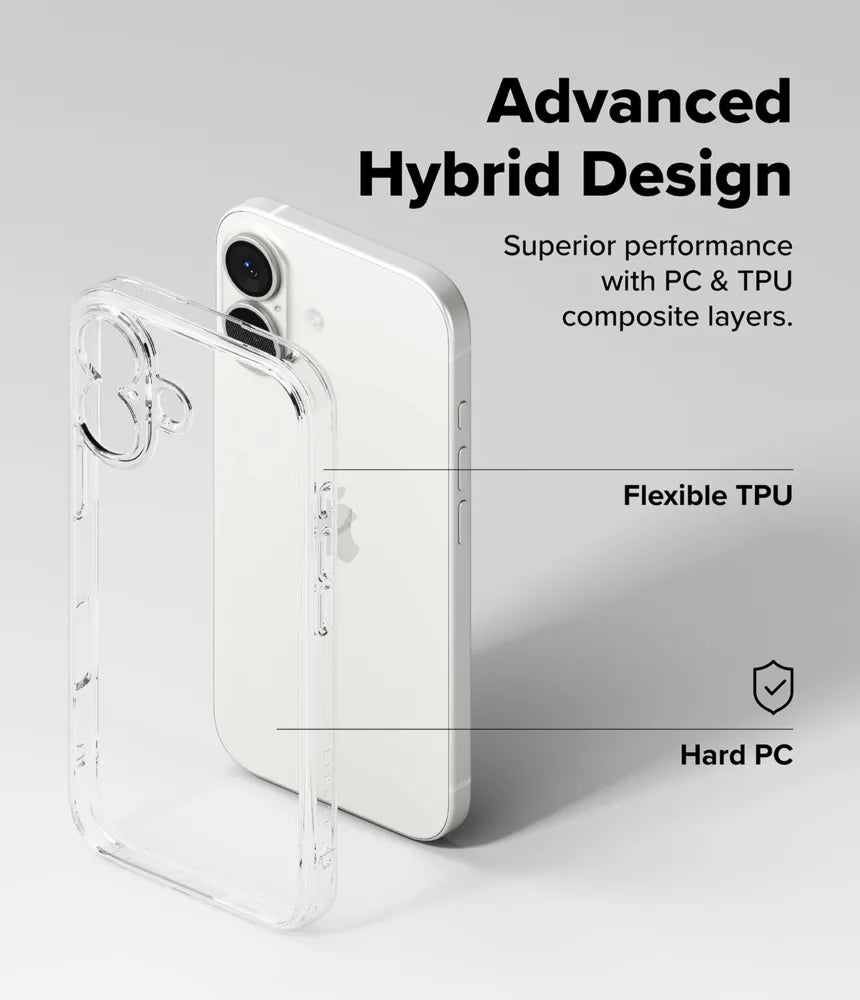 Ringke Fusion เคสใสกันกระแทกสำหรับ iPhone 17 / 17 Pro / 17 Pro Max TPU แข็งแรง คงความใสชัดเจน