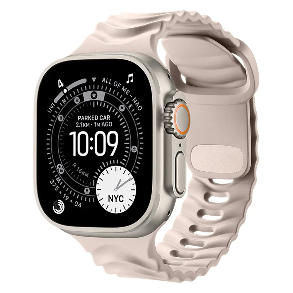 Materik FKM Ripple Band สายนาฬิกา สำหรับ Apple Watch Ultra 3 (49mm) / 42(3)/44/45/46/49mm