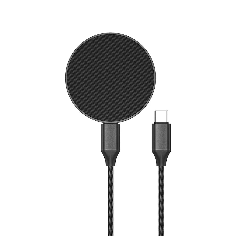 WiWU Kevlar Wireless Charger (Wi-W034) แท่นชาร์จไร้สาย สี Kevlar