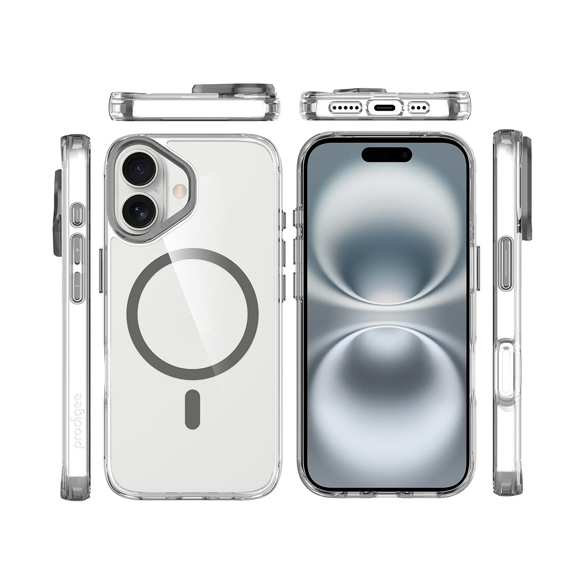 Prodigee Kickit เคสกันกระแทก สำหรับ iPhone 17/ 17 Air/ 17 Pro/ 17 Pro Max ขอบ TPU  มีขาตั้งในตัว