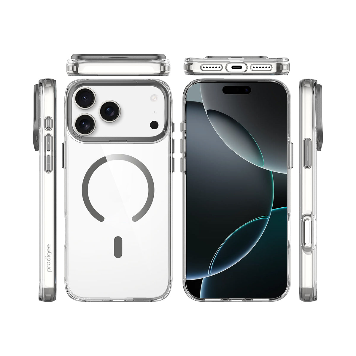 Prodigee Kickit เคสกันกระแทก สำหรับ iPhone 17/ 17 Air/ 17 Pro/ 17 Pro Max ขอบ TPU  มีขาตั้งในตัว