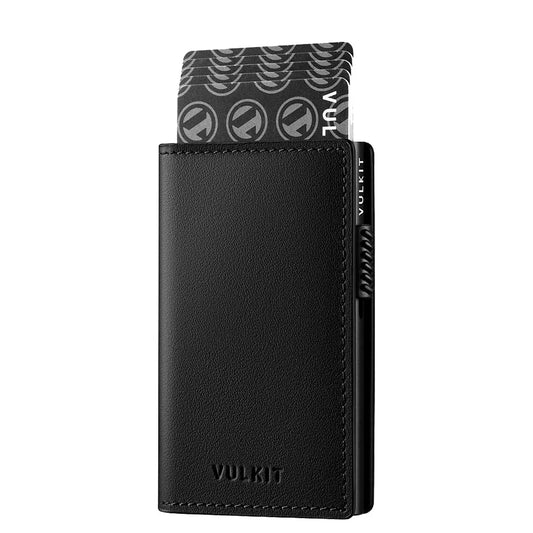 Vulkit VC305P Slim Card Holder กระเป๋าเก็บบัตร Nappa Leather ดีไซน์แบบ Pop-Up Card Holder