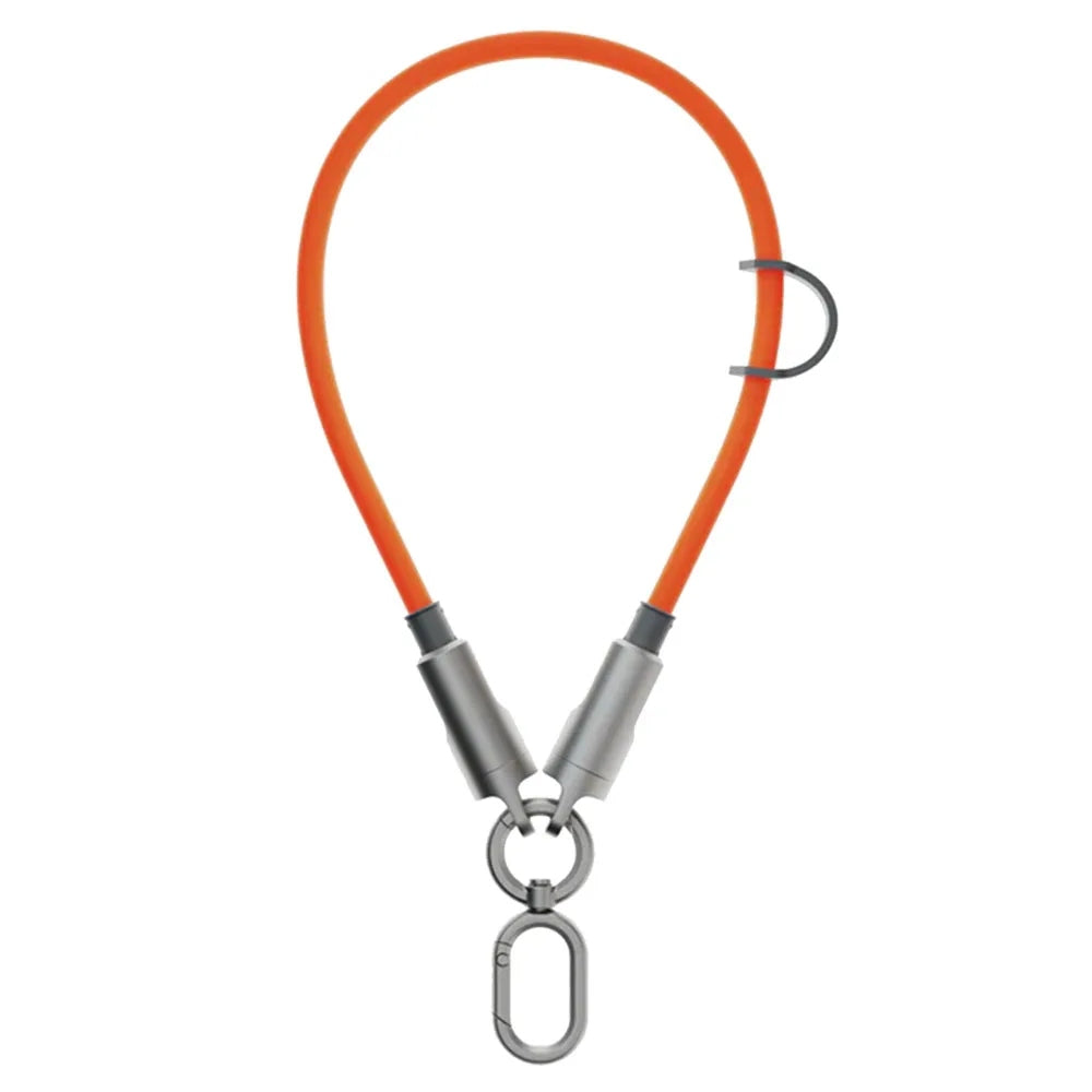 UniCraft สายชาร์จ 2 in 1 USB-C Phone Lanyard ชาร์จไว PD 240W PD C-to-C (ยาว32cm)