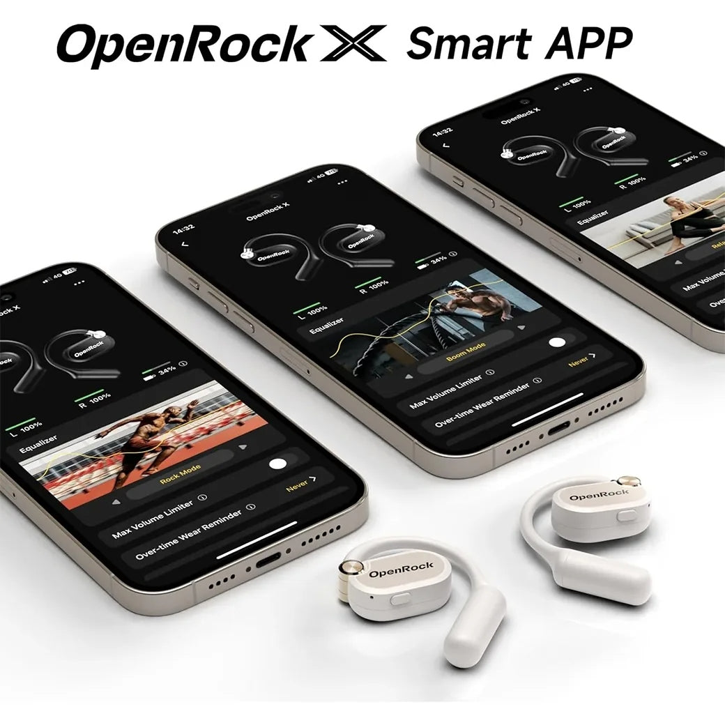 OpenRock X หูฟังไร้สายสไตล์ Open-Ear