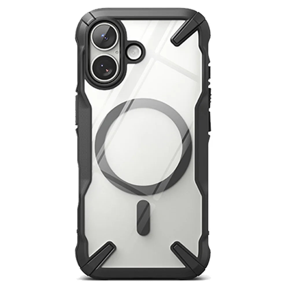 Ringke Fusion X (Magnetic)  เคสกันกระแทกสำหรับ iPhone 17 / 17 Pro / 17 Pro Max ฝาหลังใส Crystal Clear