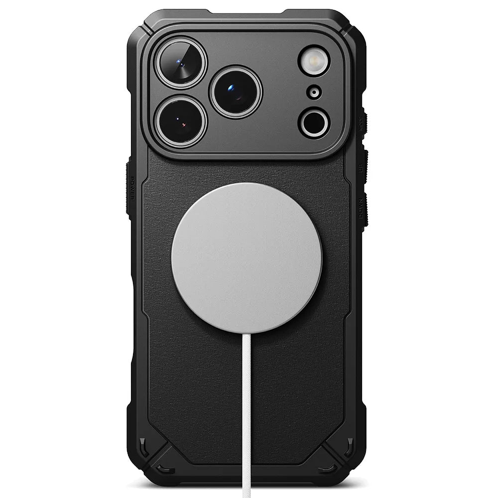 Ringke Rugged Gear (Magnetic) เคสกันกระแทกสำหรับ iPhone 17 Pro / 17 Pro Max (microdot) จับมั่นใจ ไม่ลื่น
