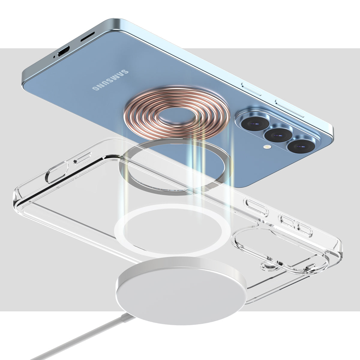 ARAREE DUPLE M เคสใสกันกระแทกสำหรับ Galaxy S26 Ultra / S26+ (Plus) / S26