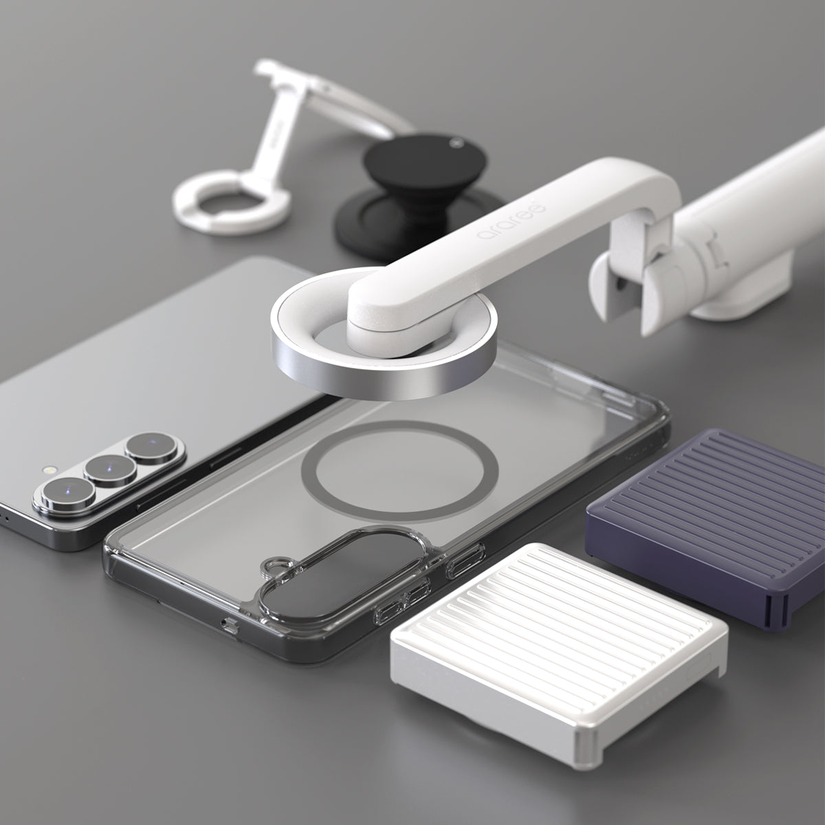 ARAREE DUPLE M เคสใสกันกระแทกสำหรับ Galaxy S26 Ultra / S26+ (Plus) / S26