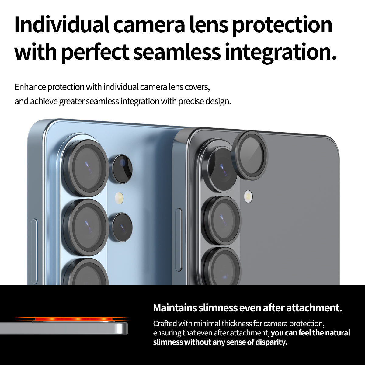 ARAREE CORE Camera MR กระจกกันรอยเลนส์กล้องแบบแยกเลนส์ สำหรับ Galaxy S26 Ultra / S26+ (Plus) / S26