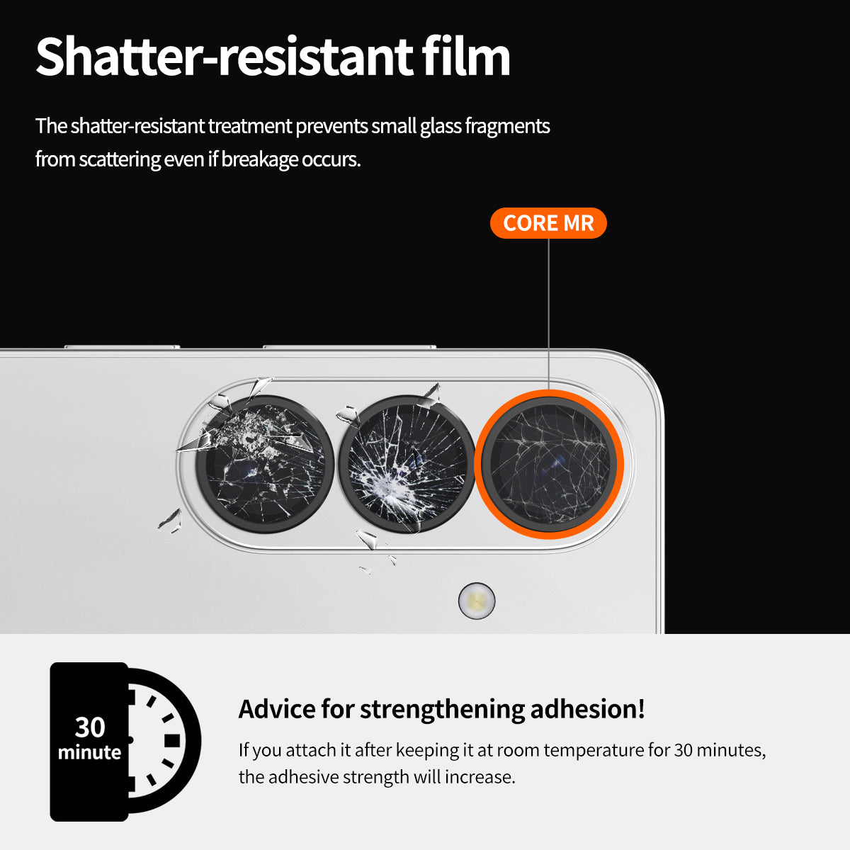 ARAREE CORE Camera MR กระจกกันรอยเลนส์กล้องแบบแยกเลนส์ สำหรับ Galaxy S26 Ultra / S26+ (Plus) / S26