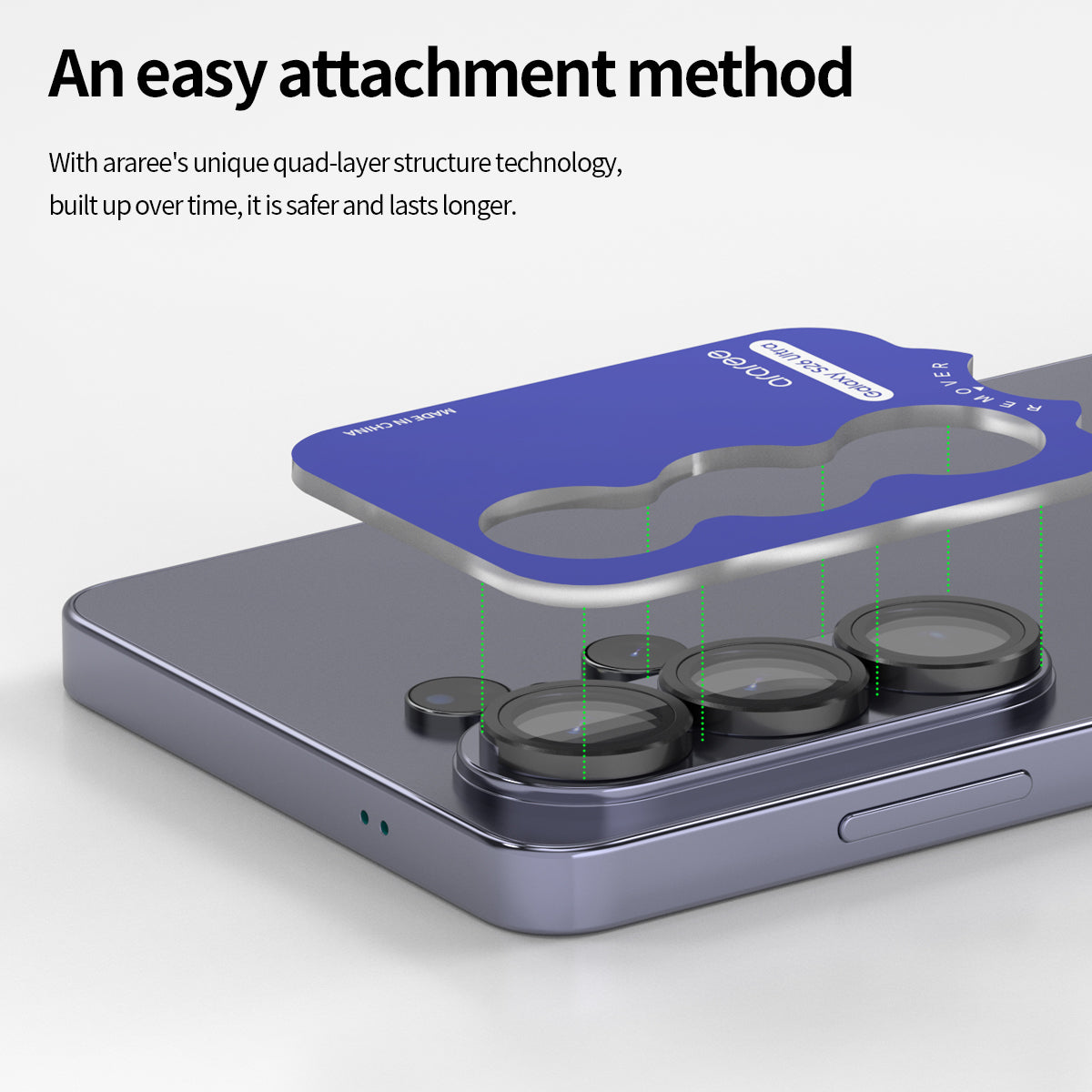 ARAREE CORE Camera MR กระจกกันรอยเลนส์กล้องแบบแยกเลนส์ สำหรับ Galaxy S26 Ultra / S26+ (Plus) / S26