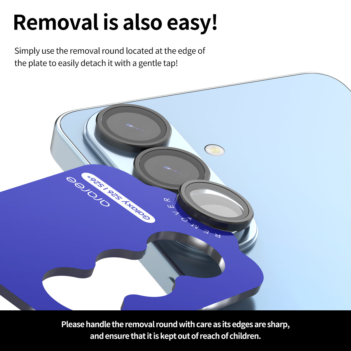 ARAREE CORE Camera MR กระจกกันรอยเลนส์กล้องแบบแยกเลนส์ สำหรับ Galaxy S26 Ultra / S26+ (Plus) / S26