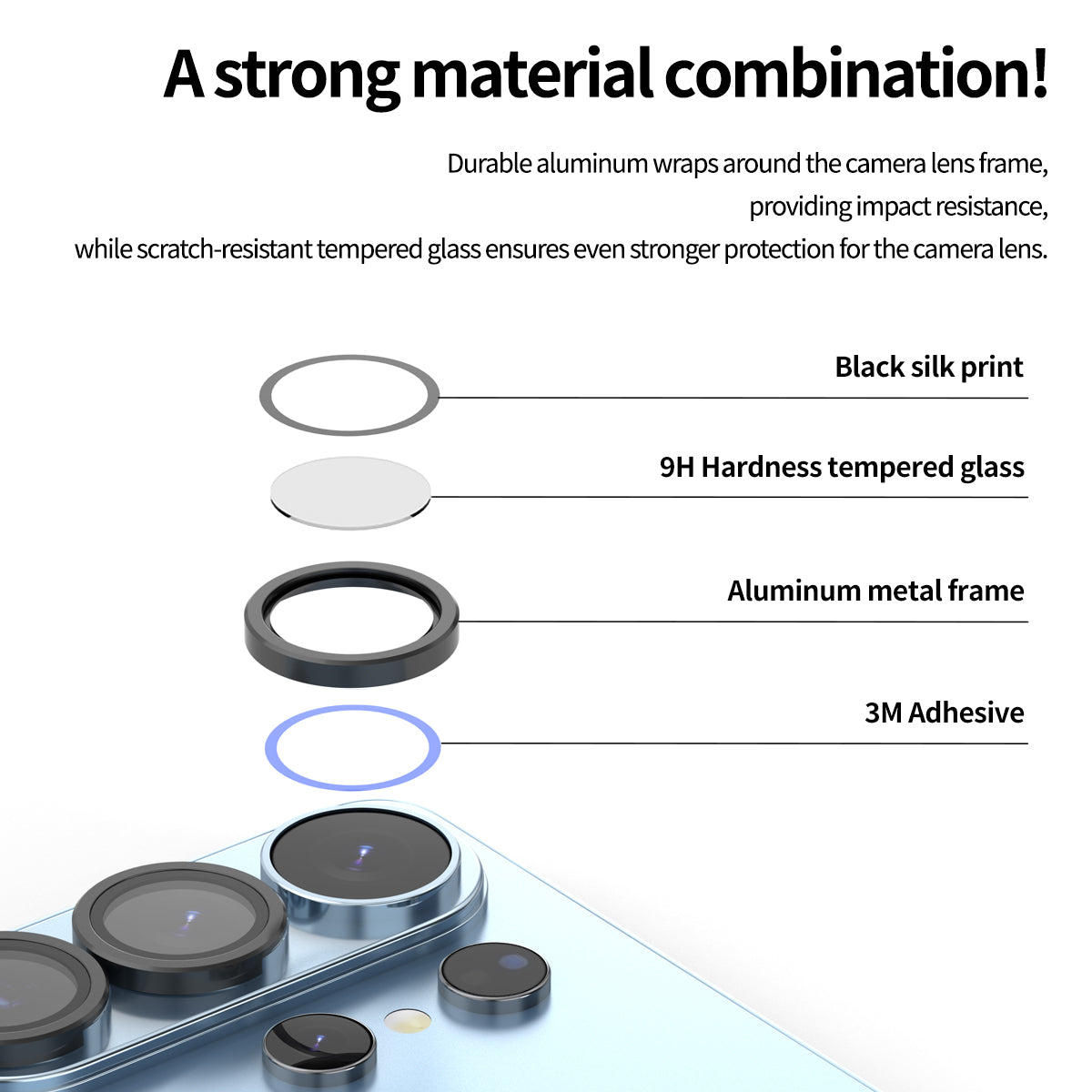 ARAREE CORE Camera MR กระจกกันรอยเลนส์กล้องแบบแยกเลนส์ สำหรับ Galaxy S26 Ultra / S26+ (Plus) / S26