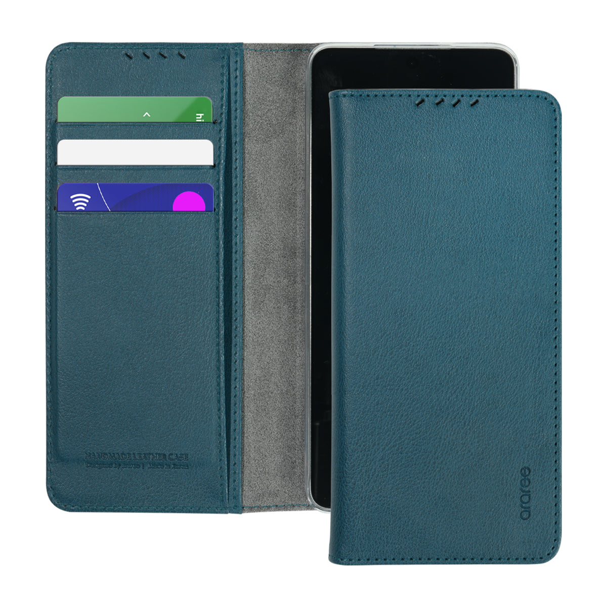 ARAREE MUSTANG DIARY เคสหนังพรีเมียมพร้อมช่องใส่บัตร สำหรับ Galaxy S26 Ultra / S26+ (Plus) / S26