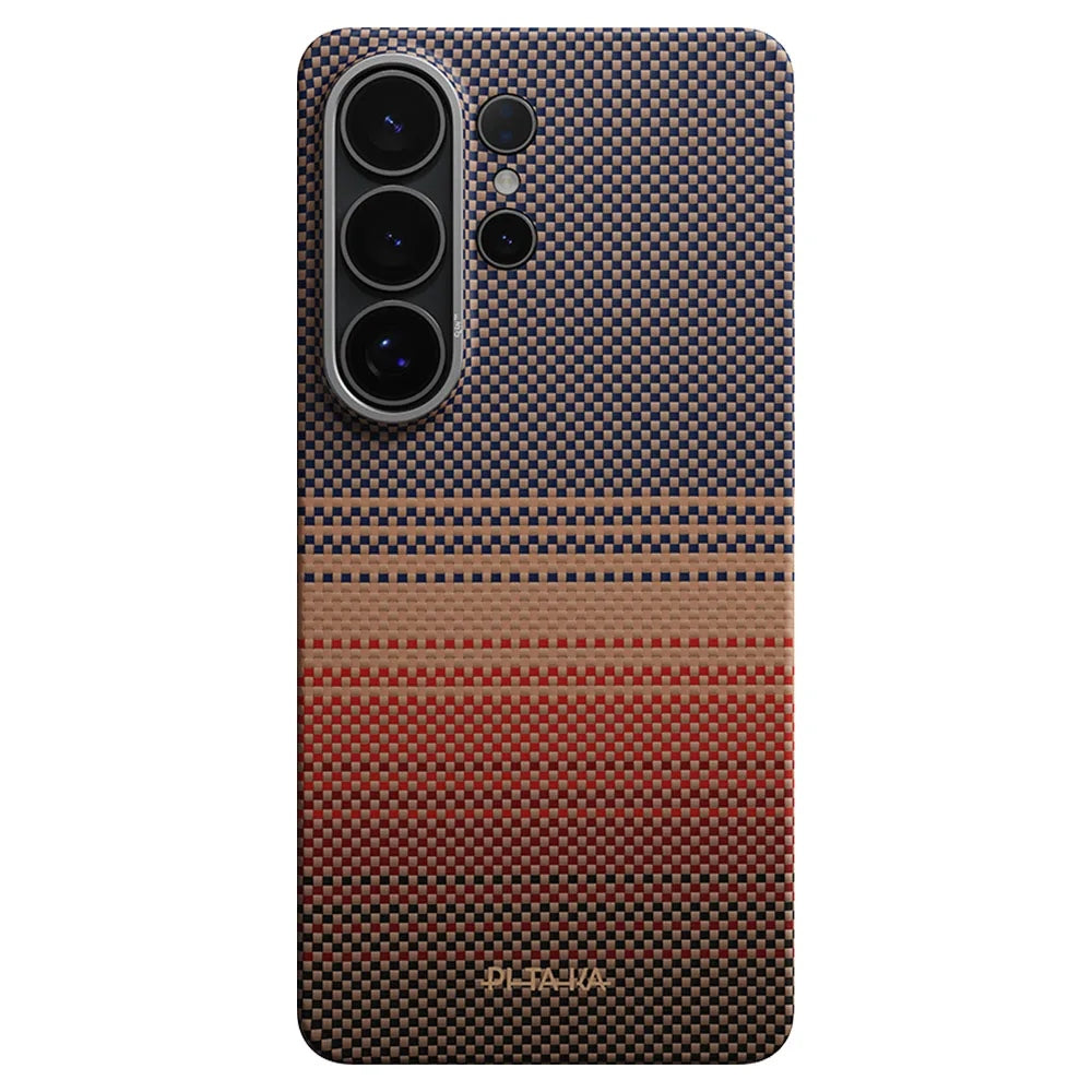 Pitaka Edge Case เคสเส้นใยอะรามิดระดับพรีเมียม สำหรับ Galaxy S26 Ultra / S26+ (Plus) / S26 Sunset