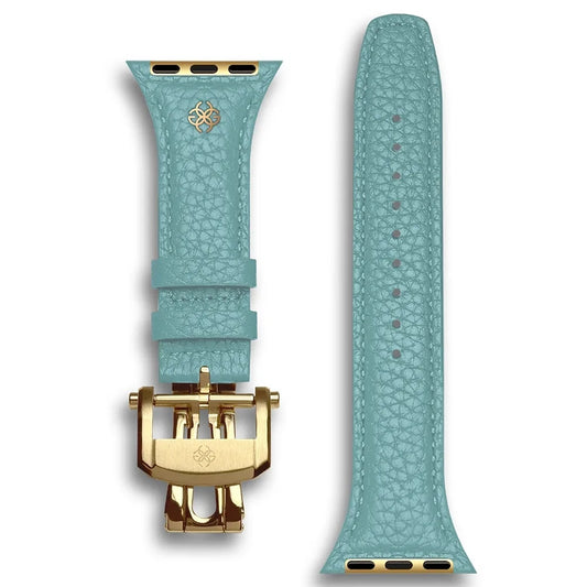 Golden Concept Full-Grain Leather สายนาฬิกา สำหรับ Apple Watch ขนาด 40/41/42mm
