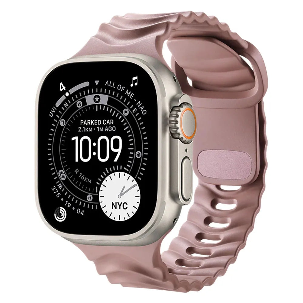 Materik FKM Ripple Band สายนาฬิกา สำหรับ Apple Watch Ultra 3 (49mm) / 42(3)/44/45/46/49mm