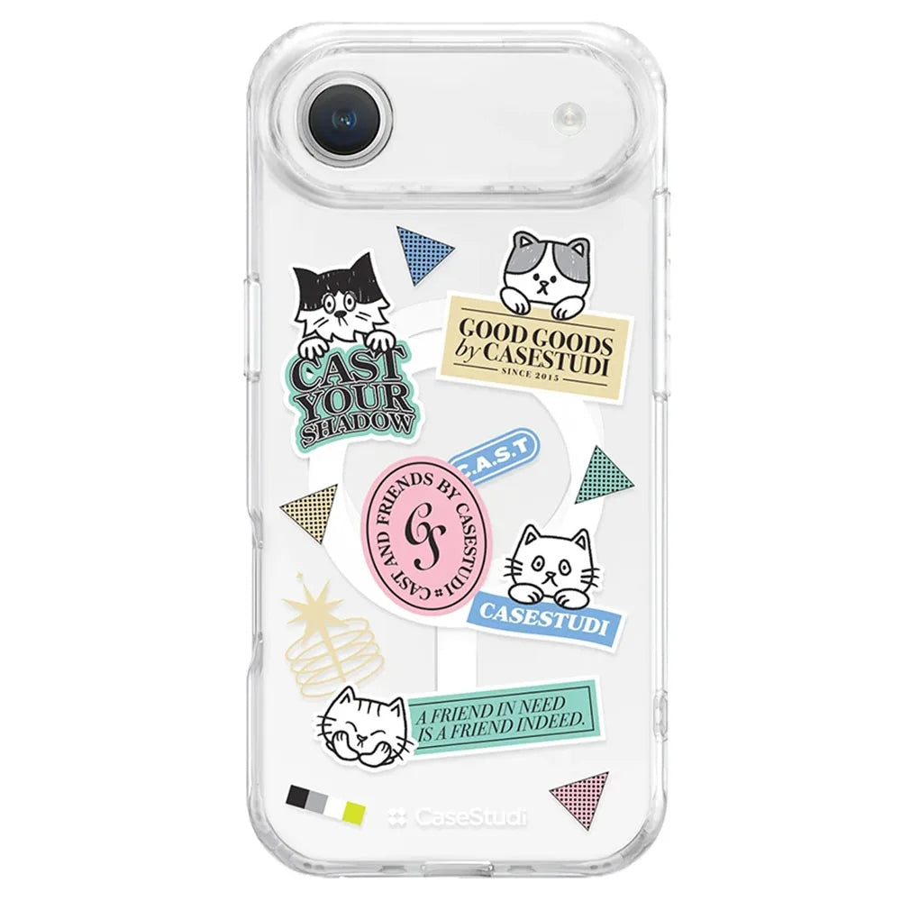 Casestudi Cast เคสกันกระแทกสำหรับ iPhone 17 Air / 17 Pro / 17 Pro Max ลวดลายกราฟิก