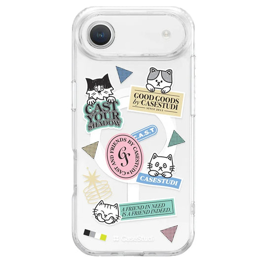 Casestudi Cast เคสกันกระแทกสำหรับ iPhone 17 Air / 17 Pro / 17 Pro Max ลวดลายกราฟิก