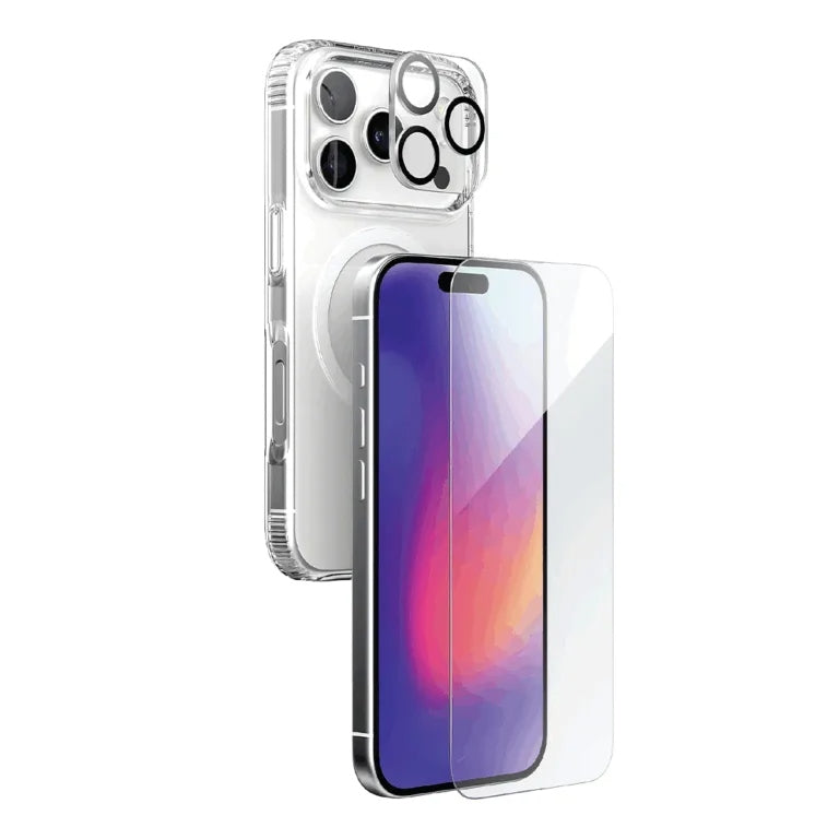 Tech21 EvoLite (MagSafe) เคสกันกระแทกสำหรับ สำหรับ iPhone 17 Pro / 17 Pro Max 3-in-1 Bundle ครบวงจรในกล่องเดียว