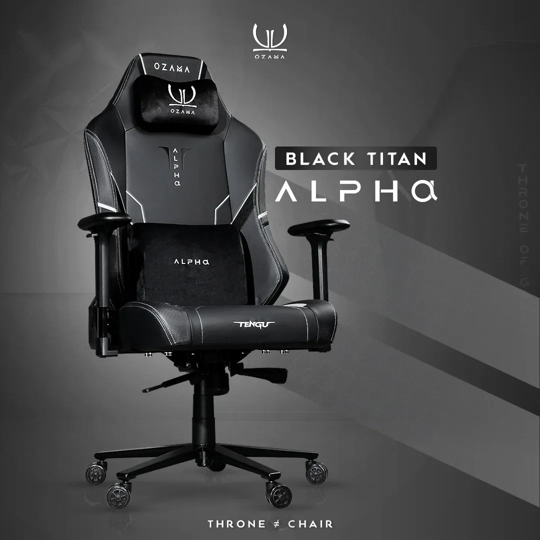 Tengu Ozama Alpha Gaming Chair เก้าอี้เกมมิ่ง ปรับเอนนอนได้ รับน้ำหนัก 150 กก