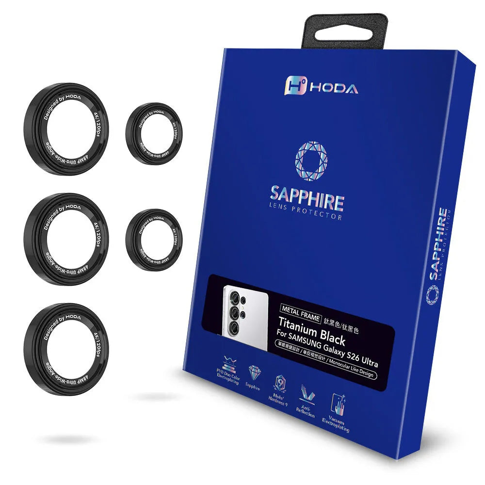Hoda Sapphire Lens Protector (Monocular) กระจกเลนส์กล้อง สำหรับ Galaxy S26 Ultra