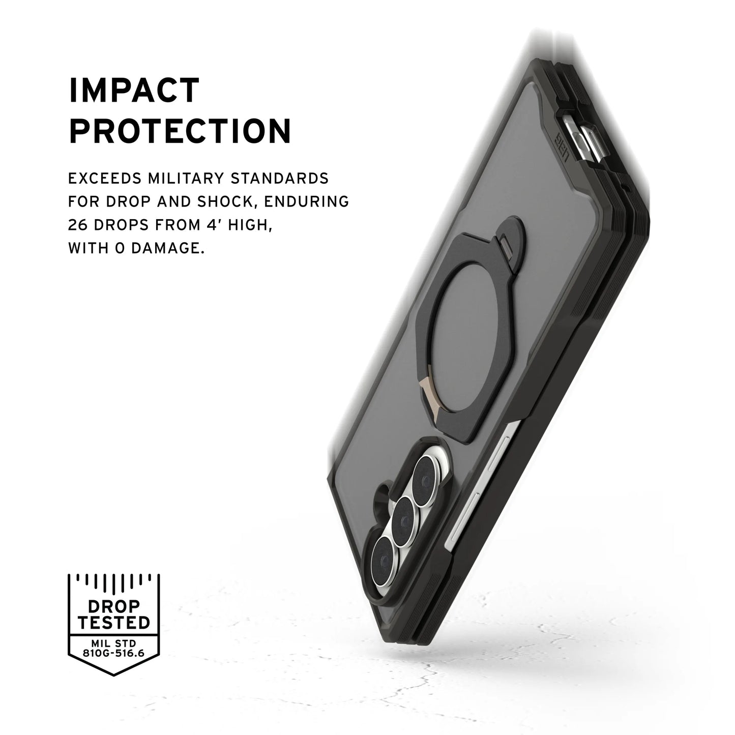 UAG Mouve XTE (Magnetic) เคสกันกระแทก สำหรับ Galaxy Z Fold 8 Ultra - สี Ash