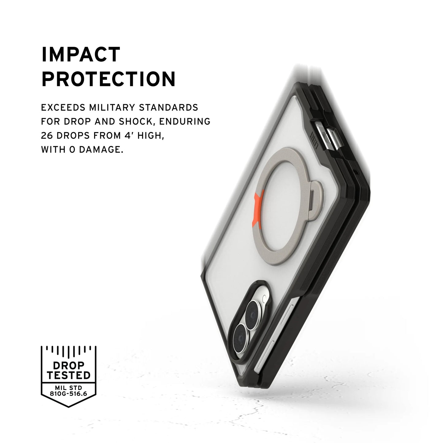 UAG Mouve XTE (Magnetic) เคสกันกระแทก สำหรับ Galaxy Z Fold 8 (Wide) - สี Ice
