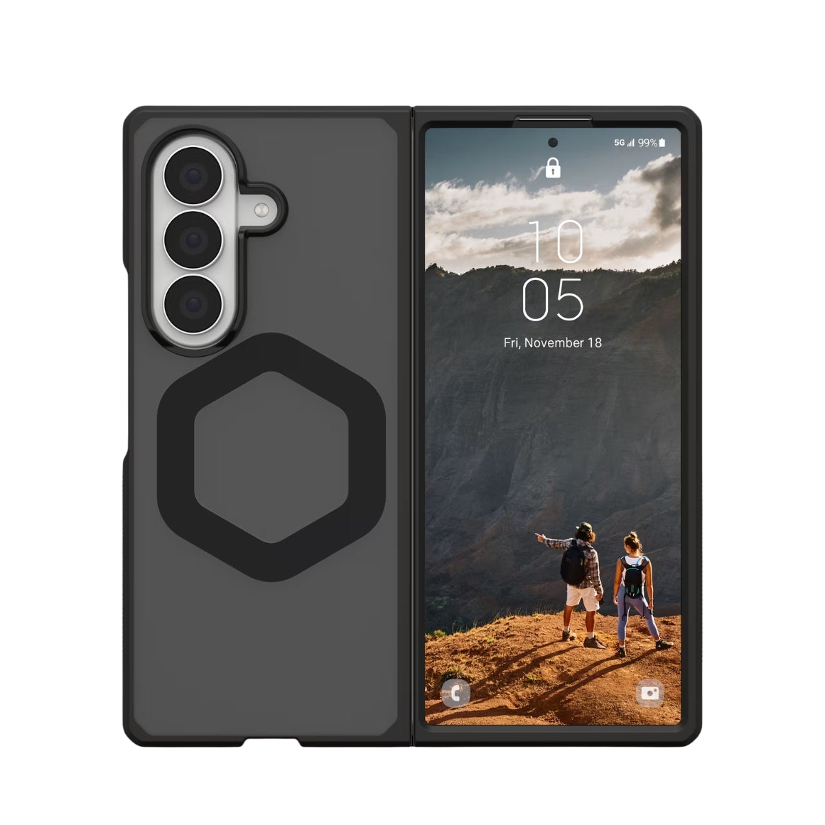 UAG Mouve (Magnetic) เคสกันกระแทก สำหรับ Galaxy Z Fold 8 Ultra - สี Ash