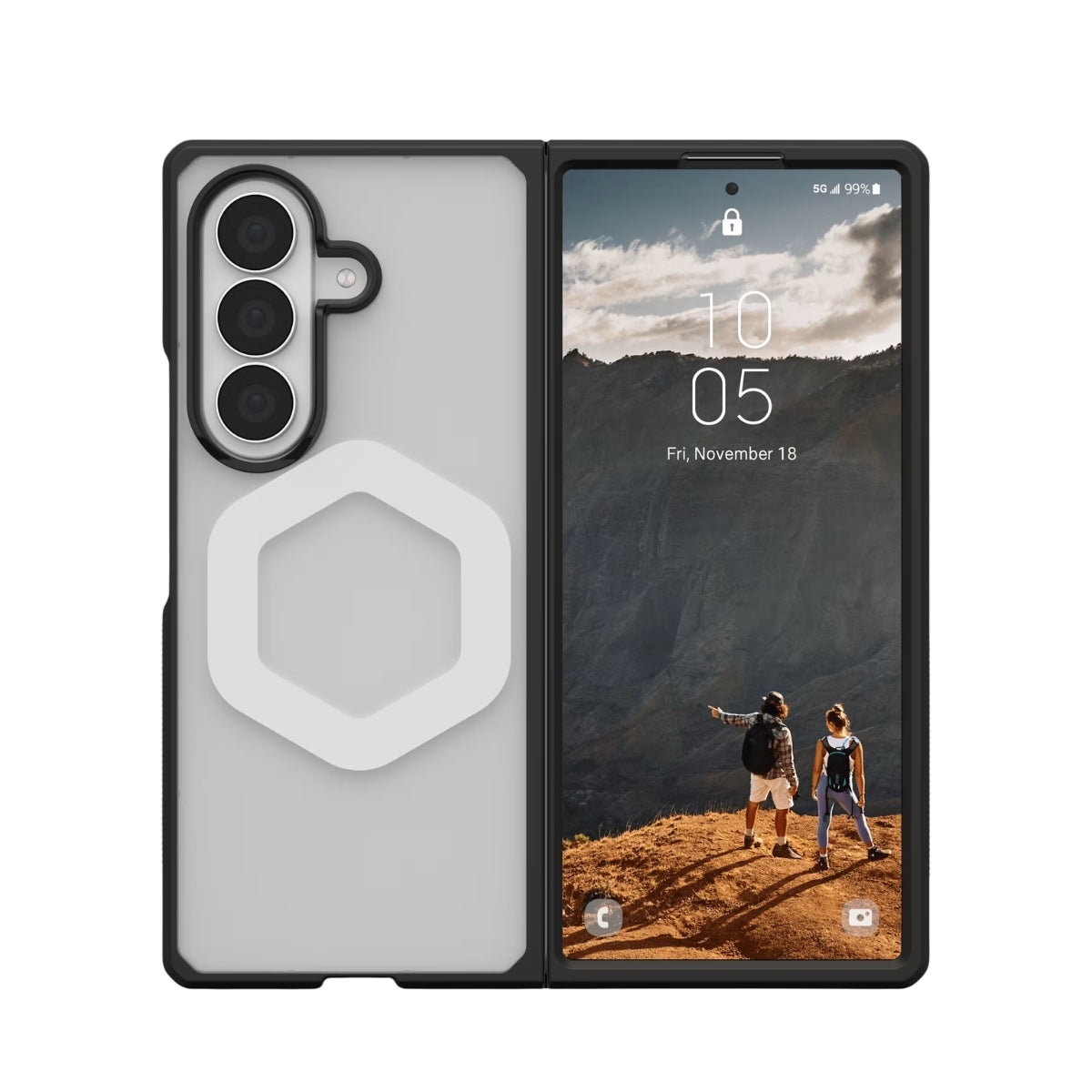 UAG Mouve (Magnetic) เคสกันกระแทก สำหรับ Galaxy Z Fold 8 Ultra - สี Ice
