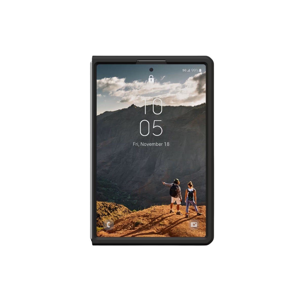UAG Mouve (Magnetic) เคสกันกระแทก สำหรับ Galaxy Z Fold 8 (Wide) - สี Ash