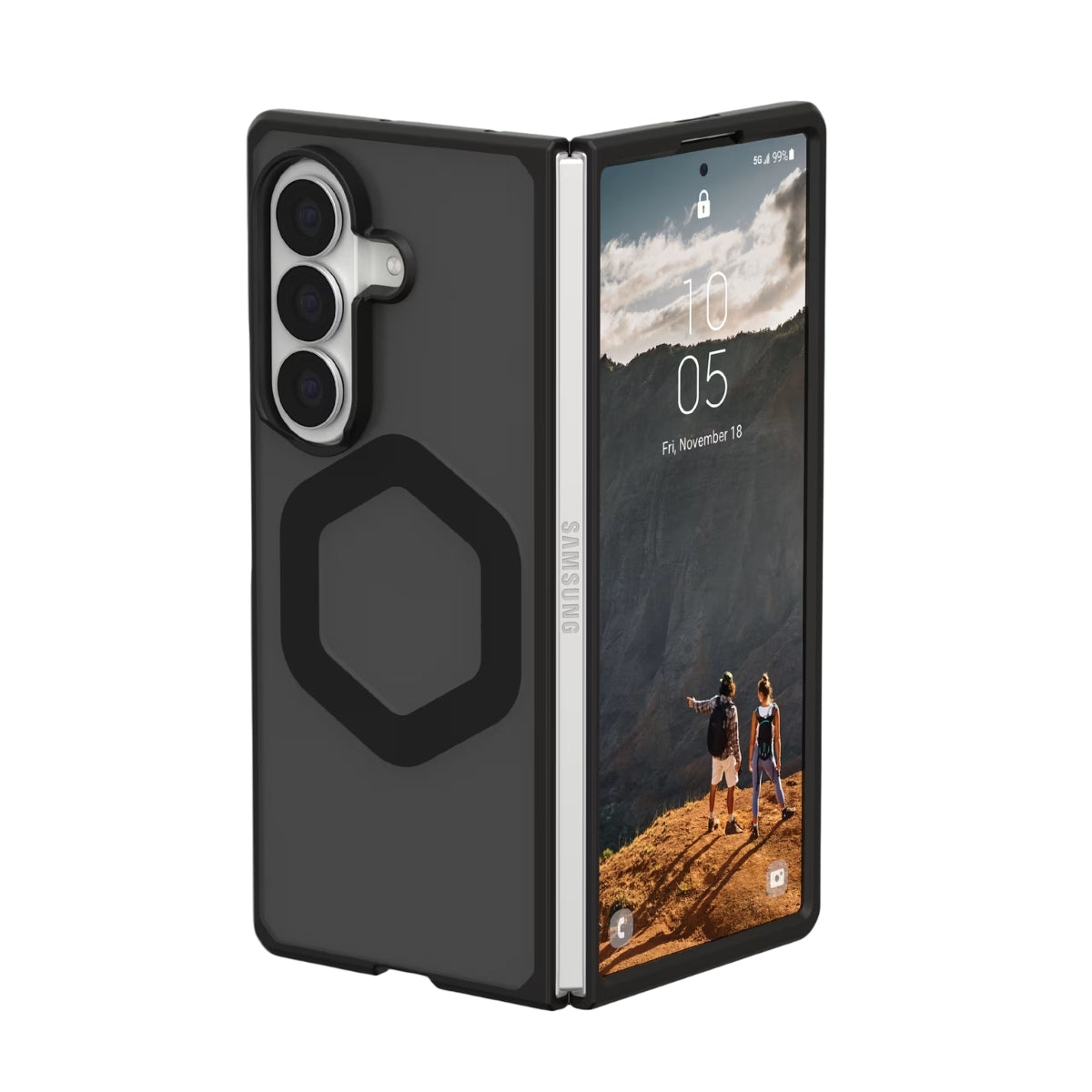 UAG Mouve (Magnetic) เคสกันกระแทก สำหรับ Galaxy Z Fold 8 Ultra - สี Ash