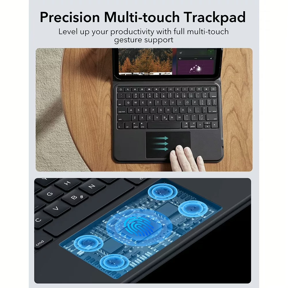 ESR Ascend Keyboard Case เคสคีย์บอร์ด สำหรับ iPad Pro 11″ ชิป M5 (6th/2025) / ชิป M4 (5th/2024)